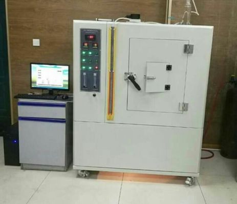 معدات اختبار قابلية احتراق كثافة الدخان البلاستيكي دقة عالية 2600W