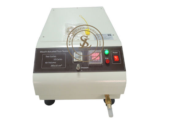 معدات اختبار المختبر ISO 8124-1 13.8 kPa اختبار الصمود المتحرك عن طريق الفم مع صمام الإغاثة