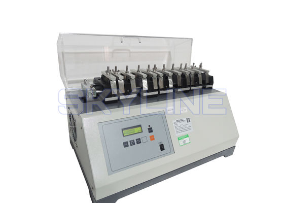 الحذاء الـ Vamp Flexing Tester لـ Vamp Flex اختبار مقاومة التجاعيد والشقوق