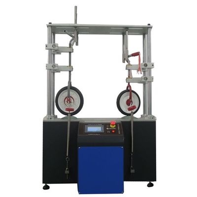 معدات اختبار المختبر PLC التحكم التصميم الذكي الأطفال الدراجات الثلاثية اختبار المتانة مع المشابك المقاومة