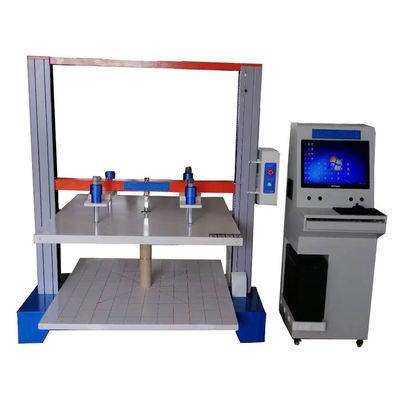 آلة اختبار ضغط الصندوق 70KN PLC / التحكم بالحاسوب