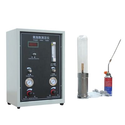 معدات اختبار قابلية احتراق مؤشر الأكسجين 0.2 ∼ 0.3Mpa