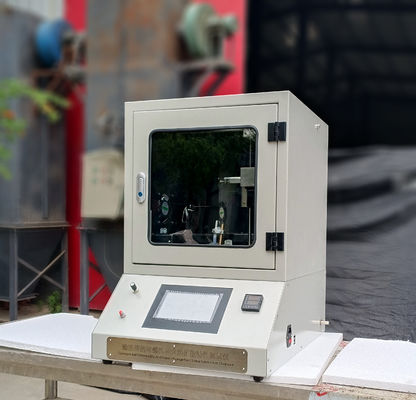 غرفة اختبار الحرق الرأسي للحزام الناقل ISO 340
