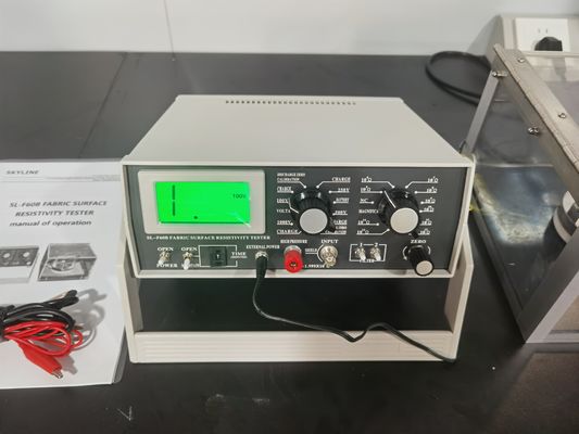 اختبار المقاومة السطحية للأنسجة النسيجية EN 1149-1/ EN 1149-2/ AATCC 76 / BS 6524