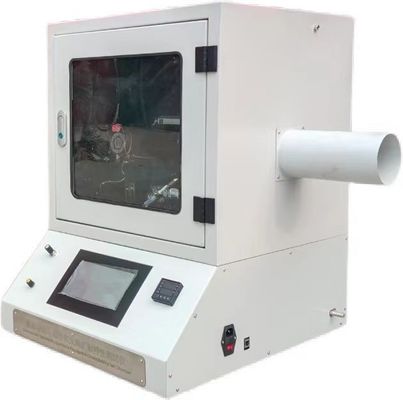 ISO 340 / AS1334.10 الحزام النقل غرفة اختبار الحرق الرأسي أنبوب التهوية بطول 20 سم مع قطر 10 سم