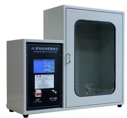 معيار ISO 6722 معدات اختبار الحريق معدات اختبار احتراق الأسلاك / الكابلات ذات النواة الواحدة للسيارات